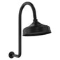 LILLIAN Shower Arm and Head Set Matte Black
