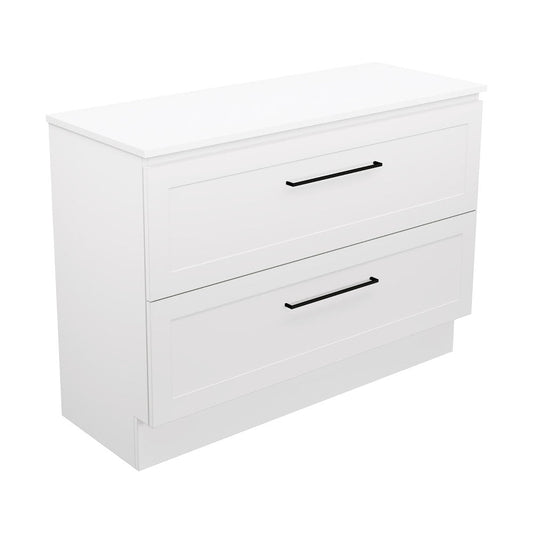 Newport All Drawer 1200 Single Bowl Floor Standing Vanity