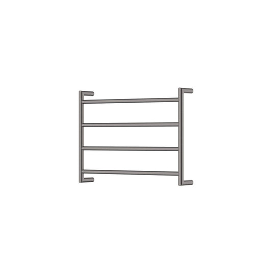 KAYA Round Heated Towel 6045 Gun Metal (4 Bars) 600x450x100mm