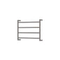 KAYA Round Heated Towel 6045 Gun Metal (4 Bars) 600x450x100mm