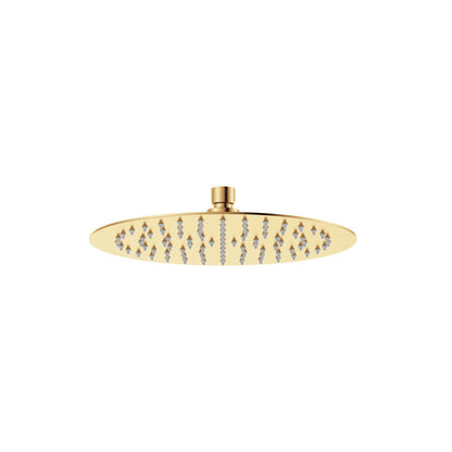 KAYA Round Shower Head 250mm Urban Brass
