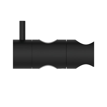 Round Slider for Shower Rail 20mm Matte Black Suits 444109B 444101B
