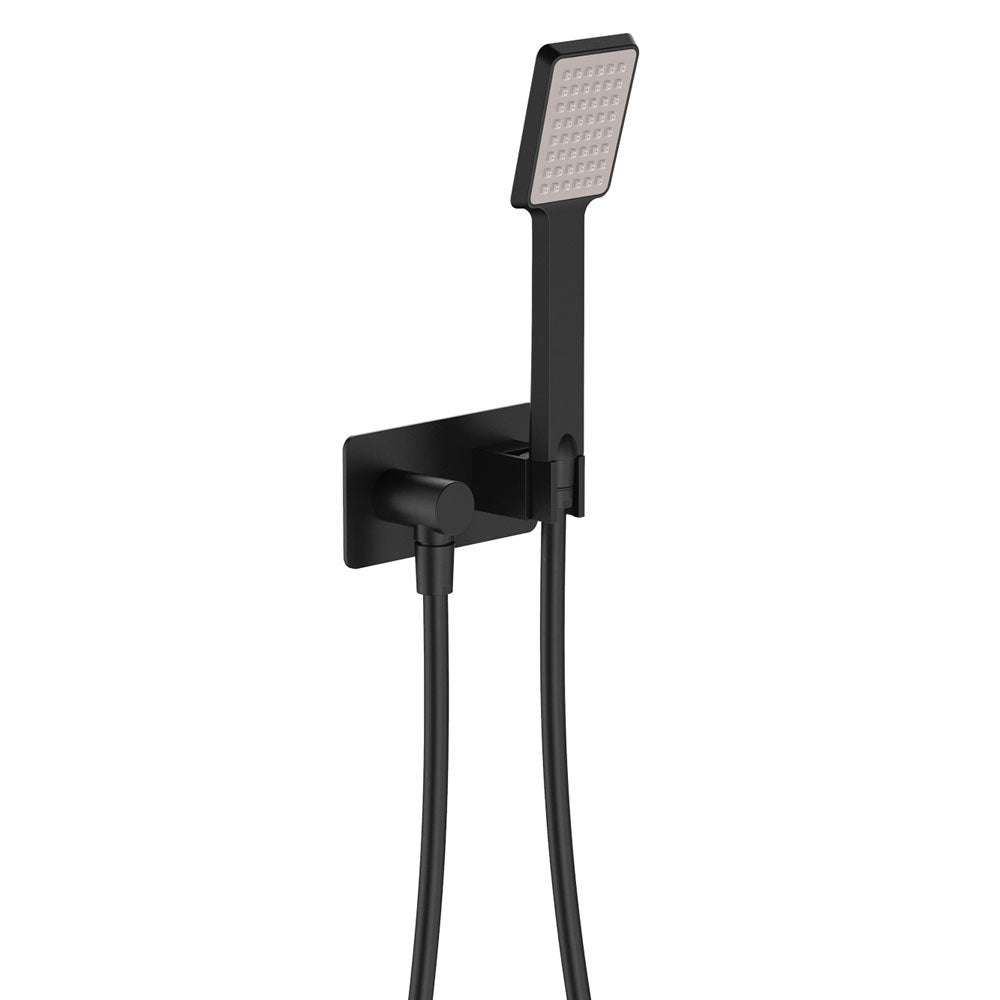 KOKO Hand Shower Soft Square Plate Matte Black