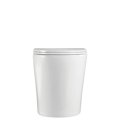 Isabella Wall-Faced Toilet Suite, Slim Seat