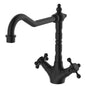 LILLIAN Shepherds Crook Kitchen Sink Mixer Matte Black