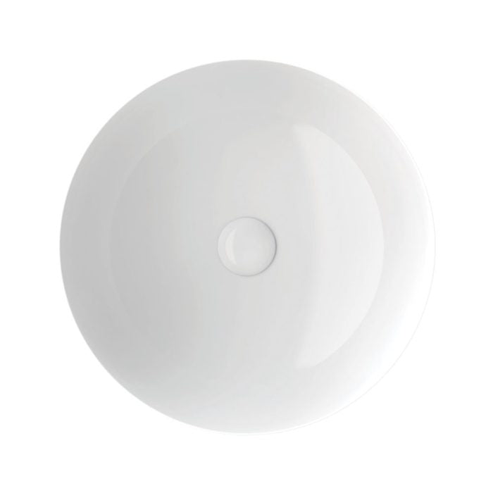 Aluca Above Counter Basin, Gloss White