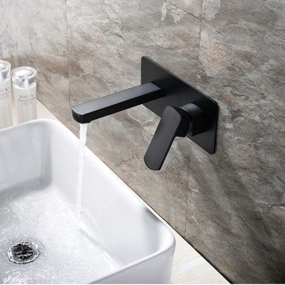 KOKO Wall Mixer with Spout Matte Black