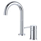 Kaya Basin/Bath Outlet & Hob Mixer Set, Chrome