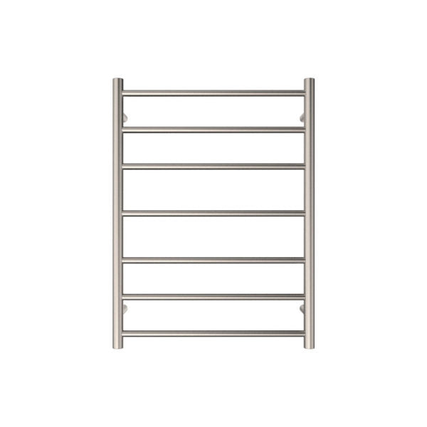 ISABELLA Heated Towel Rail 6080 Brushed Nickel (7 Bars) 600x800x122mm