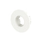 Round Overflow Ring, Matte White