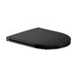 Slim Toilet Seat Suits K011 K003 K014 Matte Black 42.5x36x3cm