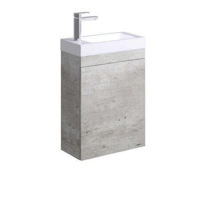 DENZEL EDGE 450 INDUSTRIAL Wall Hung Vanity 1TH No Overflow