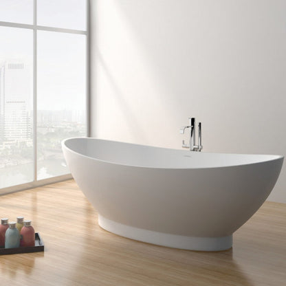 Antonia Cast Stone Solid Surface Bath