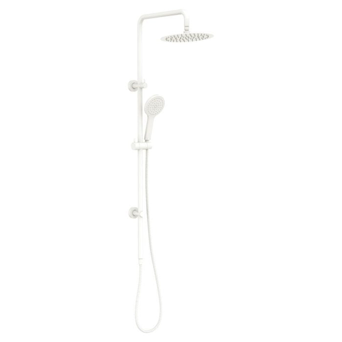 Kaya Twin Shower, Matte White