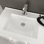 VANESSA AMATO 750 SCANDI OAK Vanity with Matte White Panels and Kick 1TH