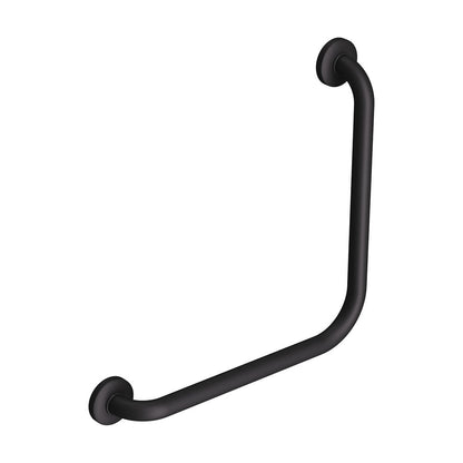 90° Ambulant Grab Rail, Matte Black