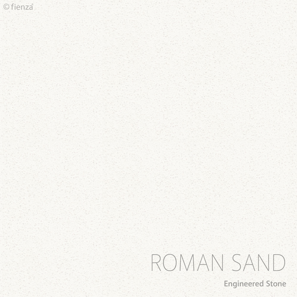 Sarah Roman Sand Undermount Double Bowl 1500 UniCab Vanity on Kick