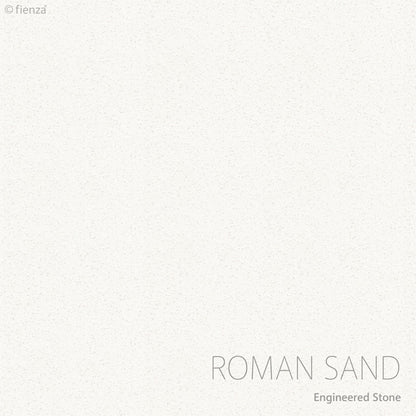 Sarah Roman Sand Undermount Double Bowl 1500 UniCab Vanity on Kick