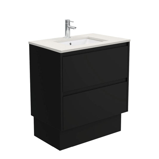 SARAH ROMAN SAND AMATO 750 Satin Black Vanity On Kick 1TH