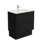 SARAH ROMAN SAND AMATO 750 Satin Black Vanity On Kick 1TH