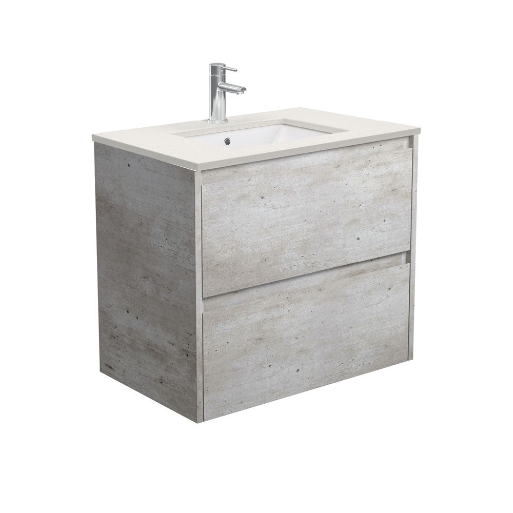 SARAH ROMAN SAND AMATO 750 INDUSTRIAL Vanity Wall Hung 1TH