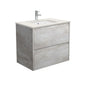 SARAH ROMAN SAND AMATO 750 INDUSTRIAL Vanity Wall Hung 1TH