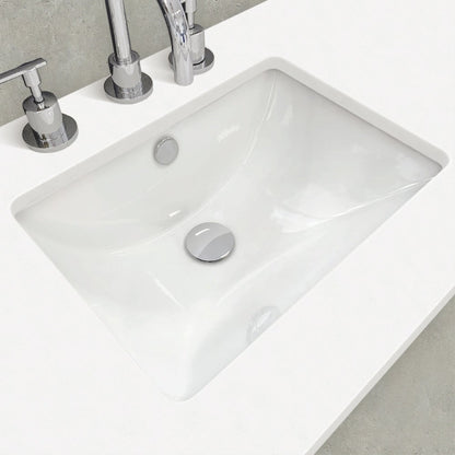 SARAH ROMAN SAND AMATO 900 Satin White Vanity Wall Hung 1TH