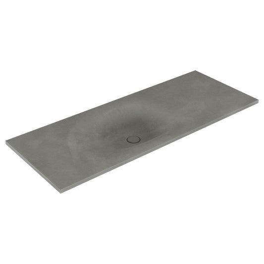 SATORI 1200 Moulded Concrete Basin Top ONLY 1205x465x124mm