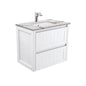 SARAH CALACATTA MARBLE 750 HAMPTON Wall Hung Cab 1TH