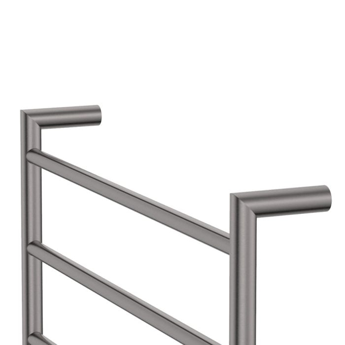 KAYA Round Heated Towel 6045 Gun Metal (4 Bars) 600x450x100mm