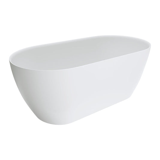 KAYA Lightweight Resin Stone Bath 1500x750x575mm Slim Wall