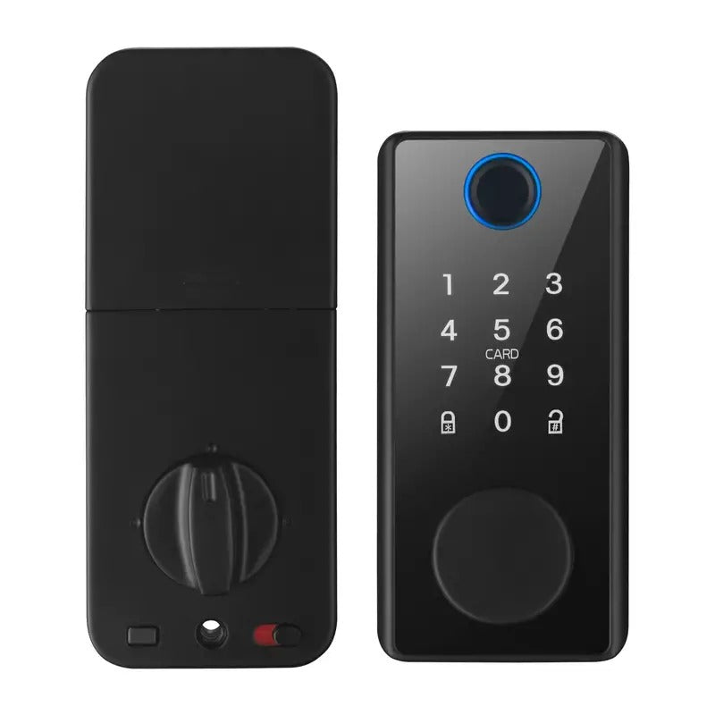 Smart Door Lock with Biometric and Keyless Entry Options