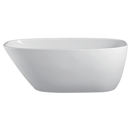 ATHENIA Freestanding Oval Bath 1700 x 760 x 600mm No Overflow