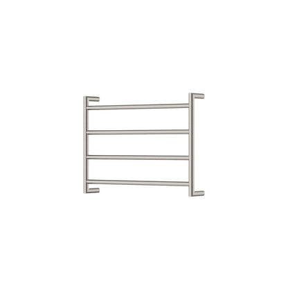 KAYA Round Heated Towel 6045 Brushed Nickel (4 Bars) 600x450x100mm