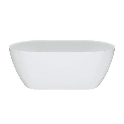 KAYA Lightweight Resin Stone Bath 1500x750x575mm Slim Wall