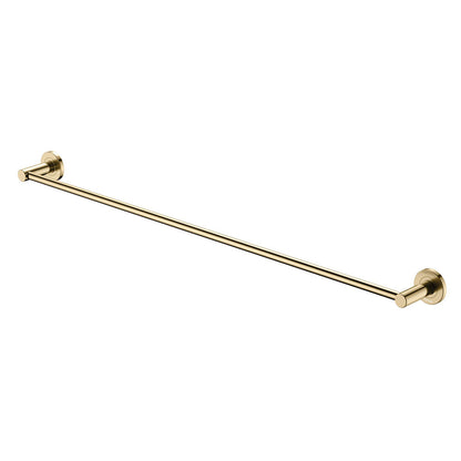 KAYA Single Towel Rail 900mm Urban Brass