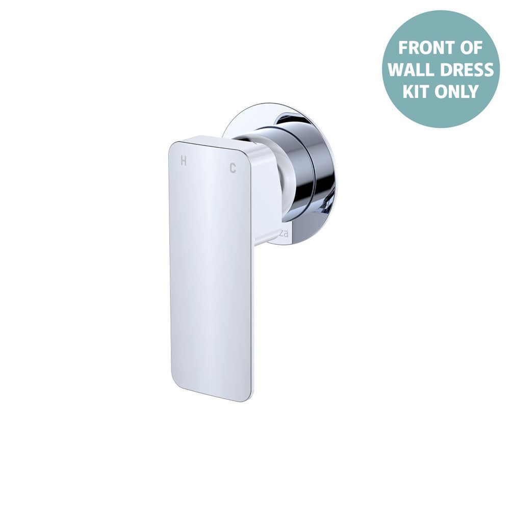 Tono Wall Mixer Dress Kit, Chrome, Small Round Plate