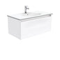 ROTONDO Ceramic 900 MANU Wall Hung Cab with 2 Internal Drawers 1TH
