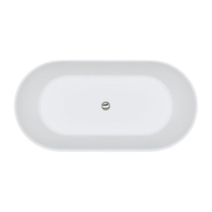 KAYA Lightweight Resin Stone Bath 1500x750x575mm Slim Wall