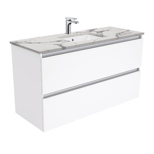 SARAH CALACATTA MARBLE 1200 QUEST Wall Hung Cab 1TH