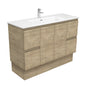 JOLI Ceramic 1200 Edge SCANDI OAK Cab on Kick 1TH