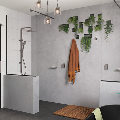 Tono Twin Shower, Gun Metal