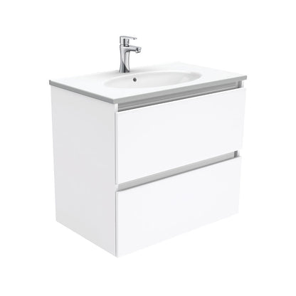 ROTONDO Ceramic 750 QUEST 2 Drawer Wall Hung Cab 1TH