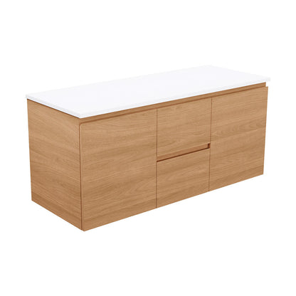 Carmen Door & Drawer 1200 Double Bowl Wall-Hung Vanity