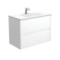 VANESSA AMATO 900 Matte White Vanity Wall Hung 1TH