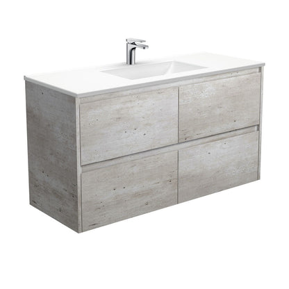VANESSA AMATO 1200 INDUSTRIAL Vanity Wall Hung 1TH