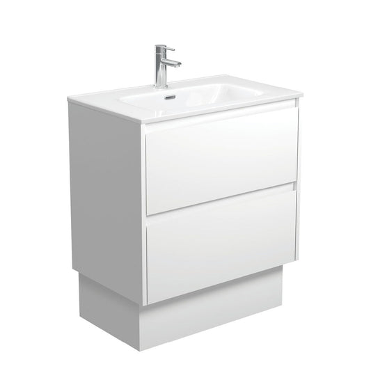 JOLI AMATO 750 Matte White Vanity On Kick 1TH