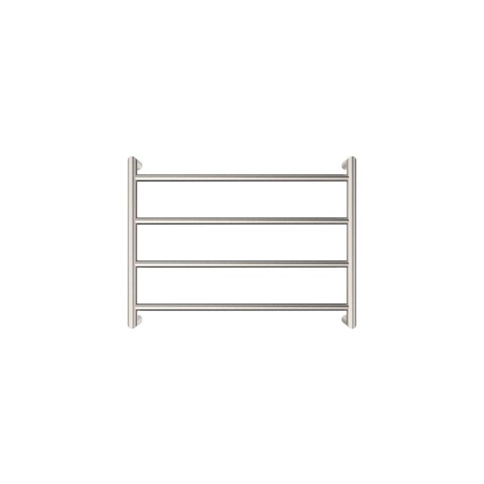 KAYA Round Heated Towel 6045 Brushed Nickel (4 Bars) 600x450x100mm