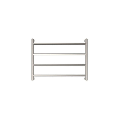 KAYA Round Heated Towel 6045 Brushed Nickel (4 Bars) 600x450x100mm
