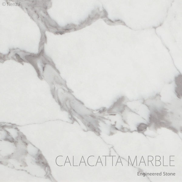 SARAH CALACATTA MARBLE 900 HAMPTON Cab on Kick 1TH